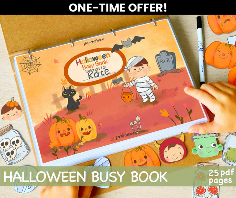 Halloween Busy Book (90% OFF)