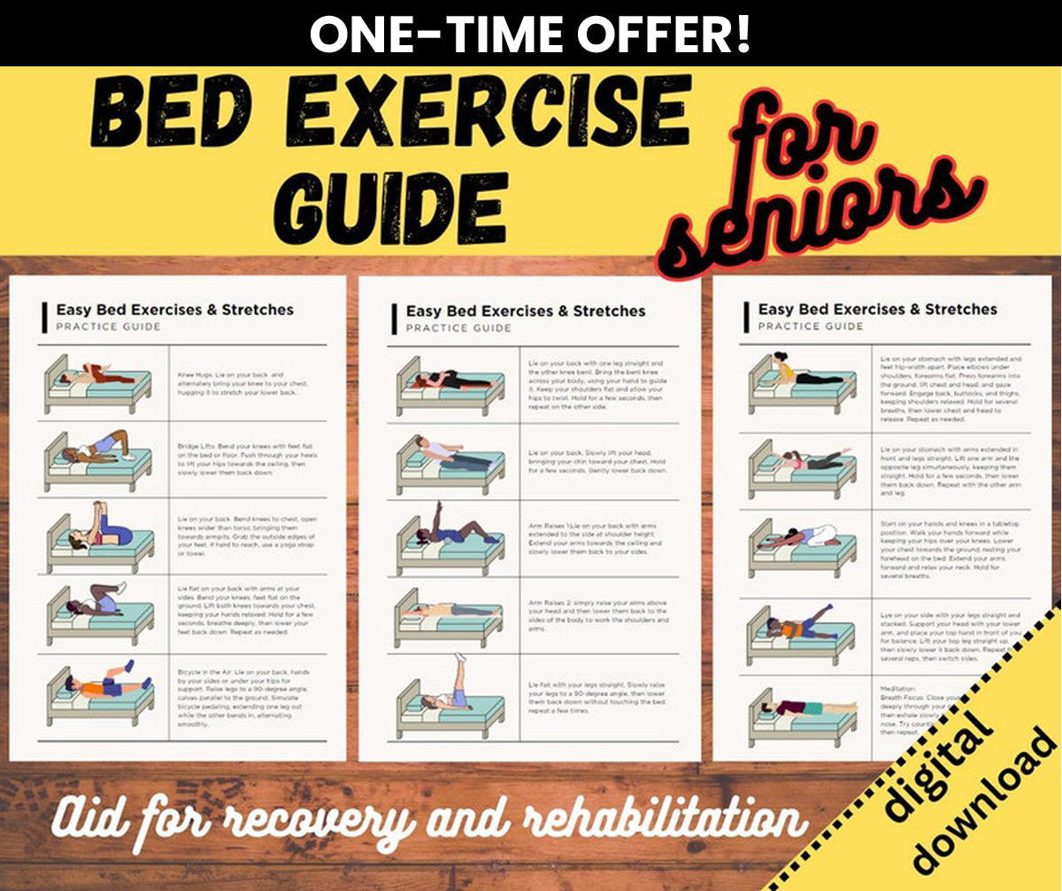 Bed Exercise Guide for Seniors - ONE TIME OFFER