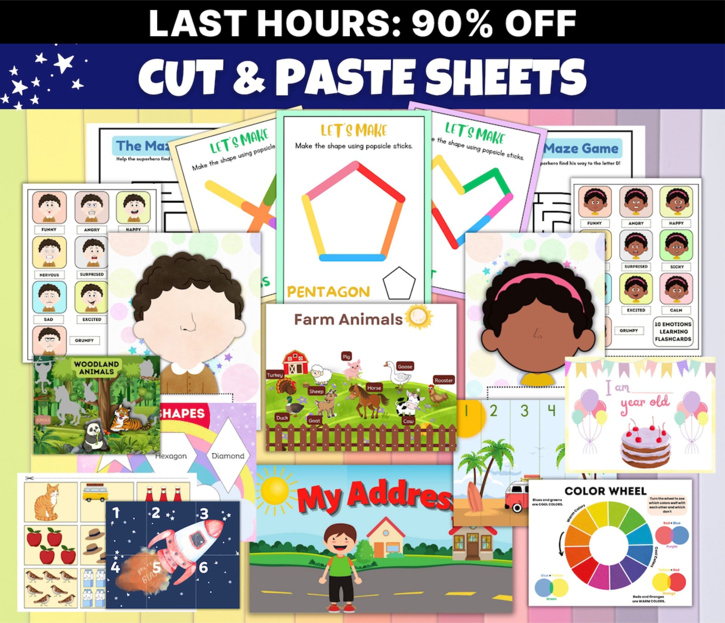 Pre School Learning Bundle (90% OFF)