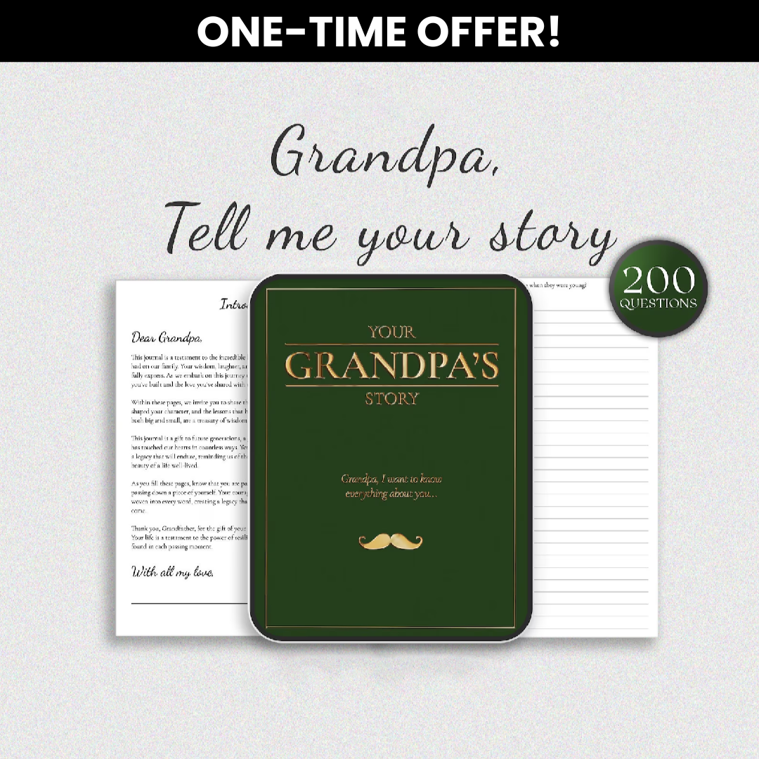 Grandpa, I Want to Hear Your Story (90% OFF)